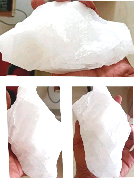 Snow White Quartz Lumps